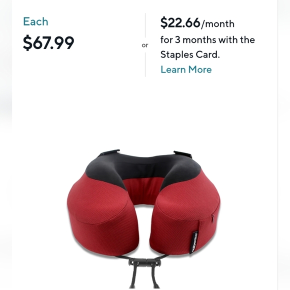 Cabeau Evolution Gray Travel Pillow Memory Foam Comfort New Never Used - Picture 14 of 14